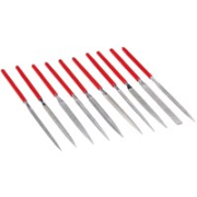 Amtech 10pc Diamond Needle File Set
